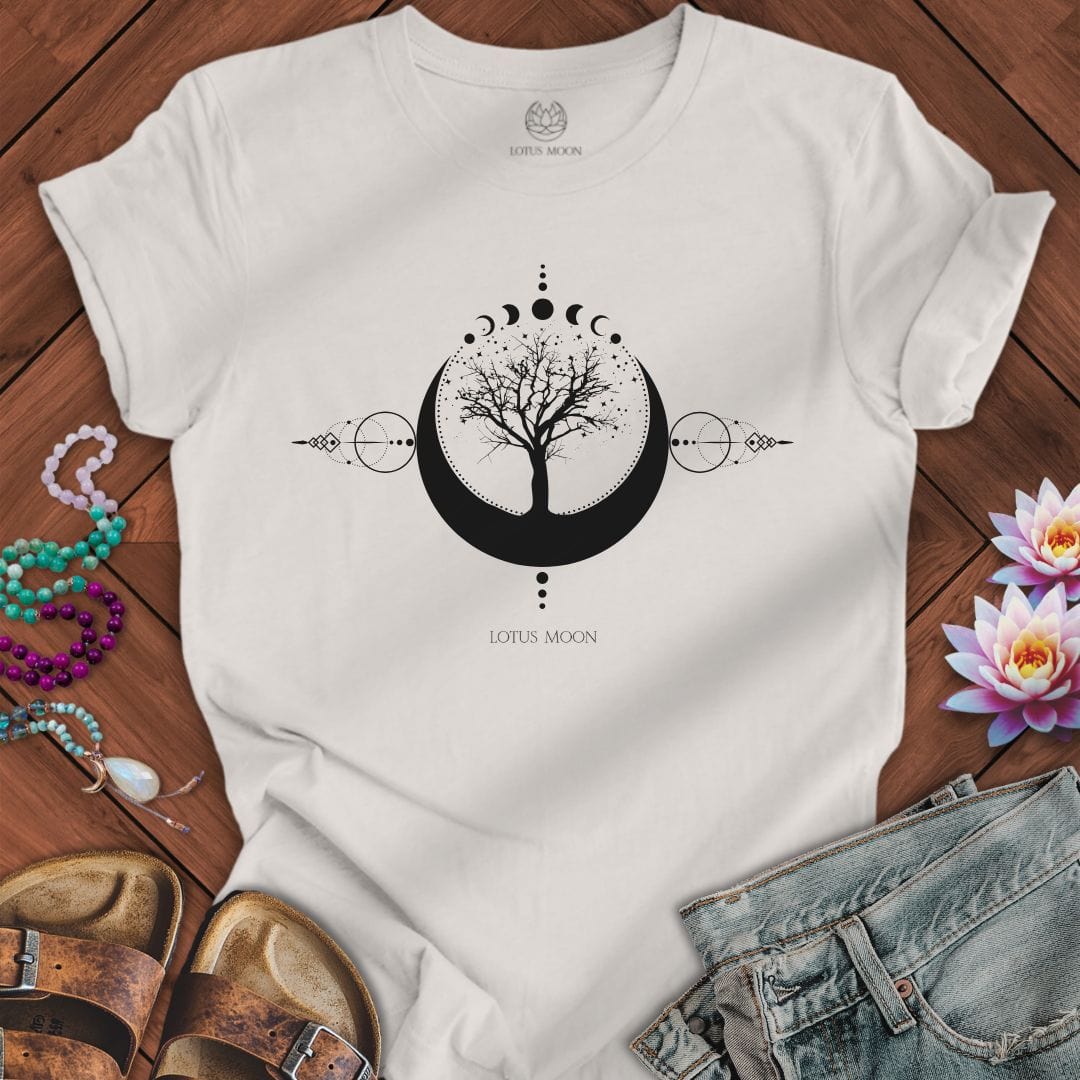 Sacred Tree of Life Tee Vintage White