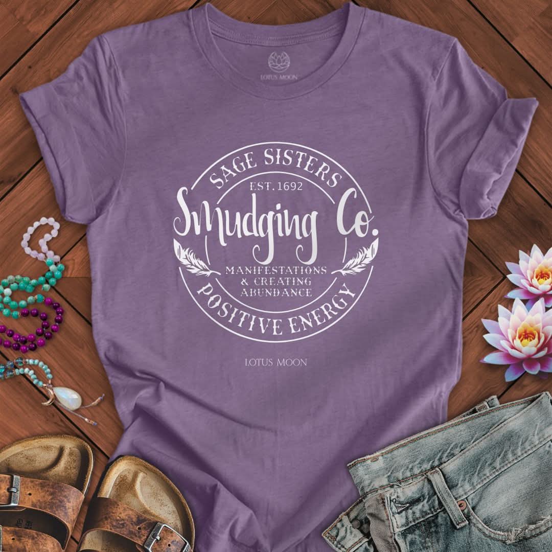 Sage Sisters Tee Heather Purple