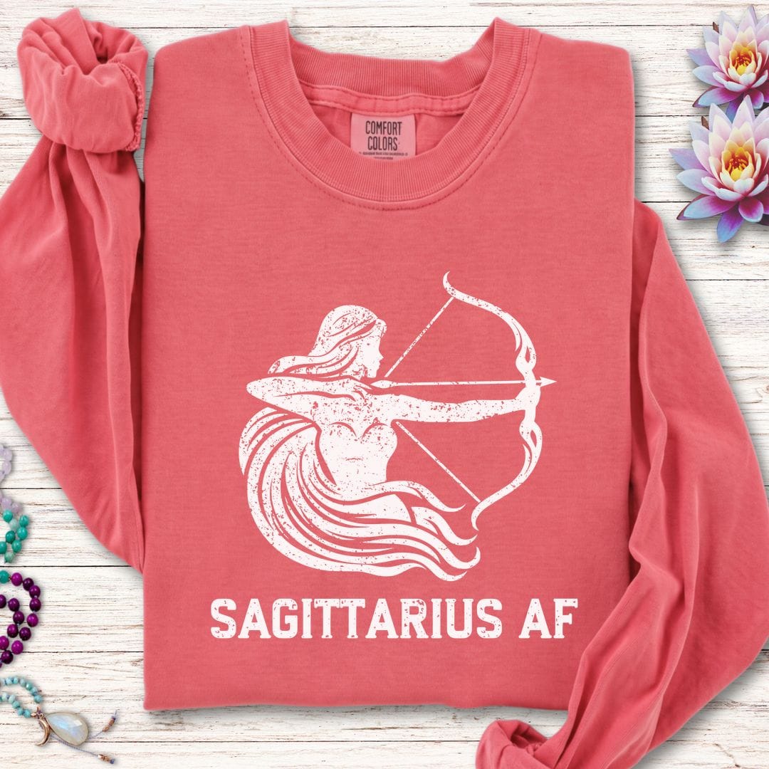 Sagittarius AF Long Sleeve Tee Watermelon