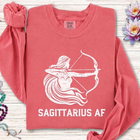 Sagittarius AF Long Sleeve Tee Watermelon