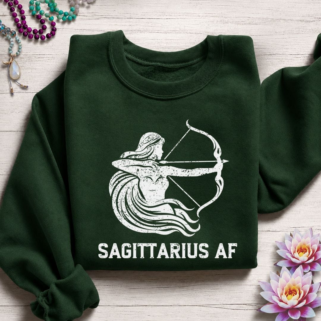 Sagittarius AF Sweatshirt Forest Green