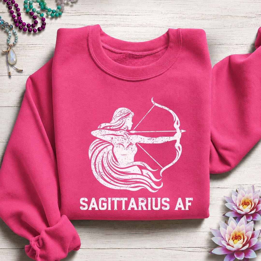 Sagittarius AF Sweatshirt Heliconia