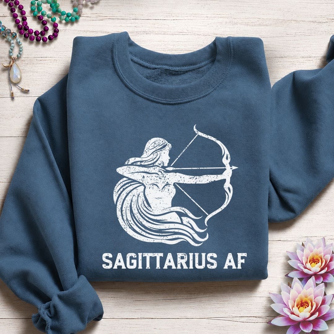 Sagittarius AF Sweatshirt Indigo Blue
