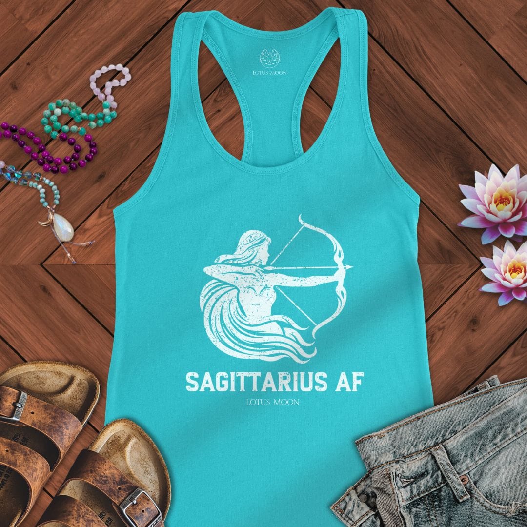 Sagittarius AF Tank Solid Tahiti Blue