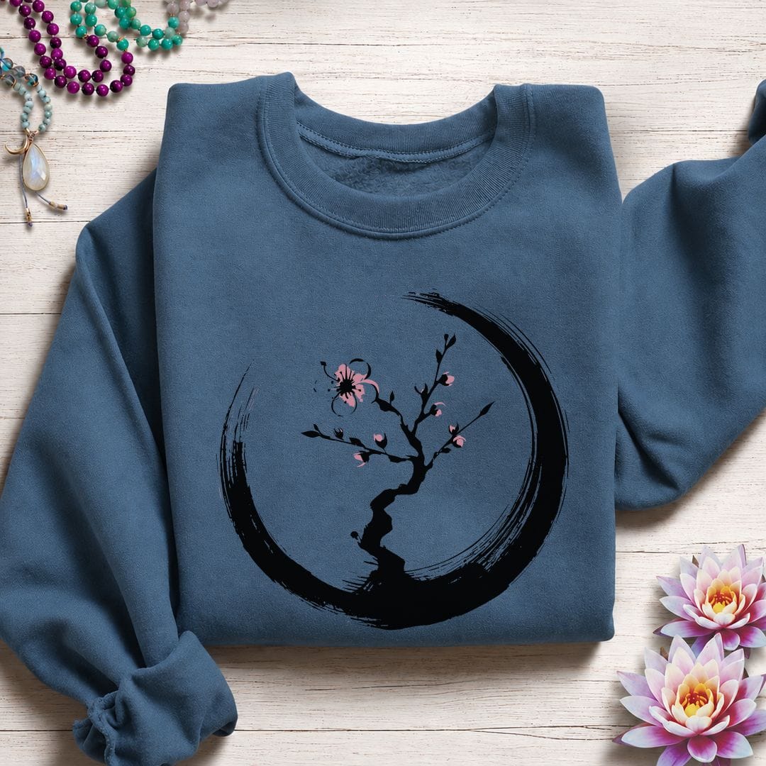 Sakura Enso Sweatshirt Indigo Blue