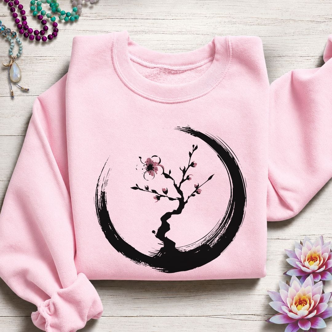 Sakura Enso Sweatshirt Light Pink