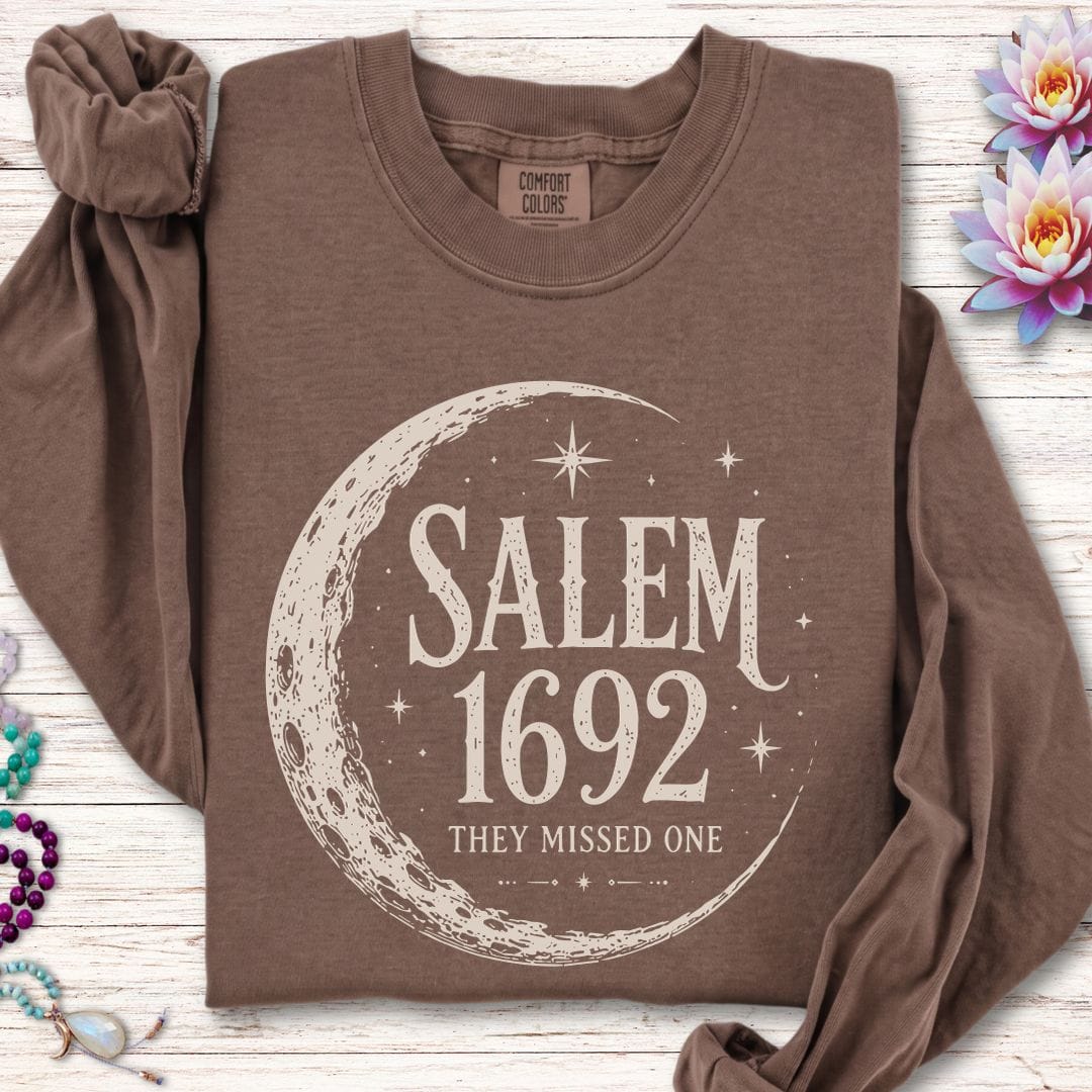 Salem 1692 Long Sleeve Tee Espresso