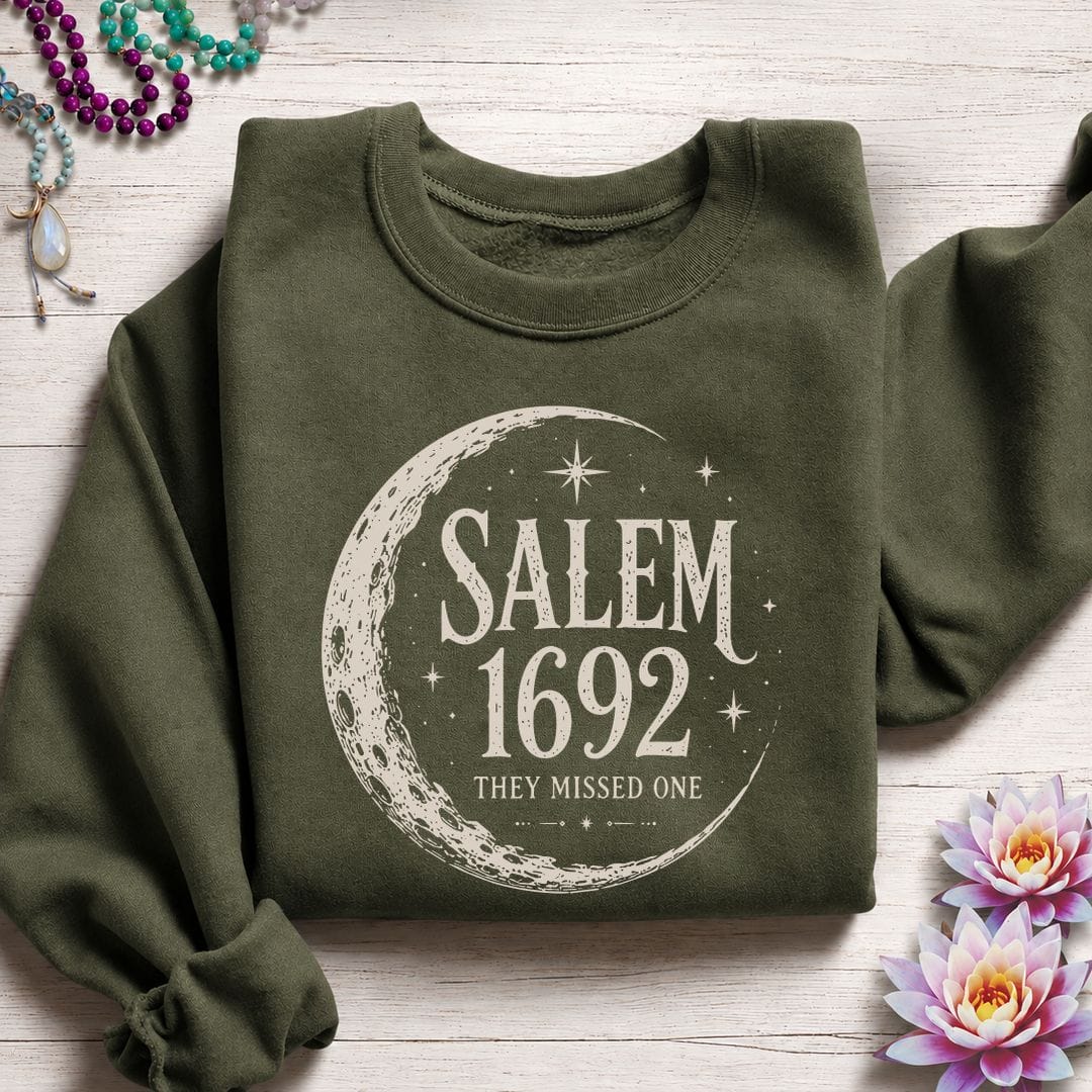 Salem 1692 Sweatshirt Military Green