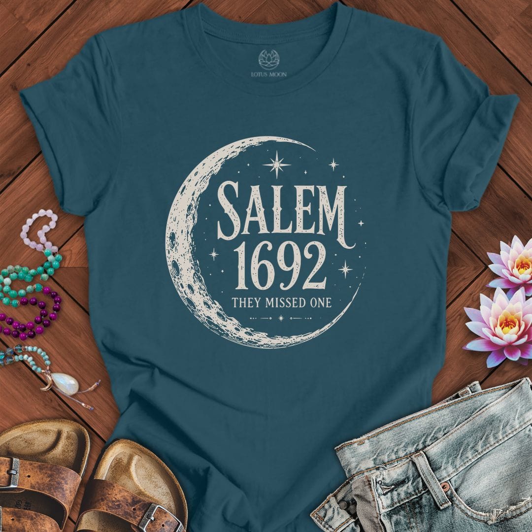 Salem 1692 Tee Deep Teal
