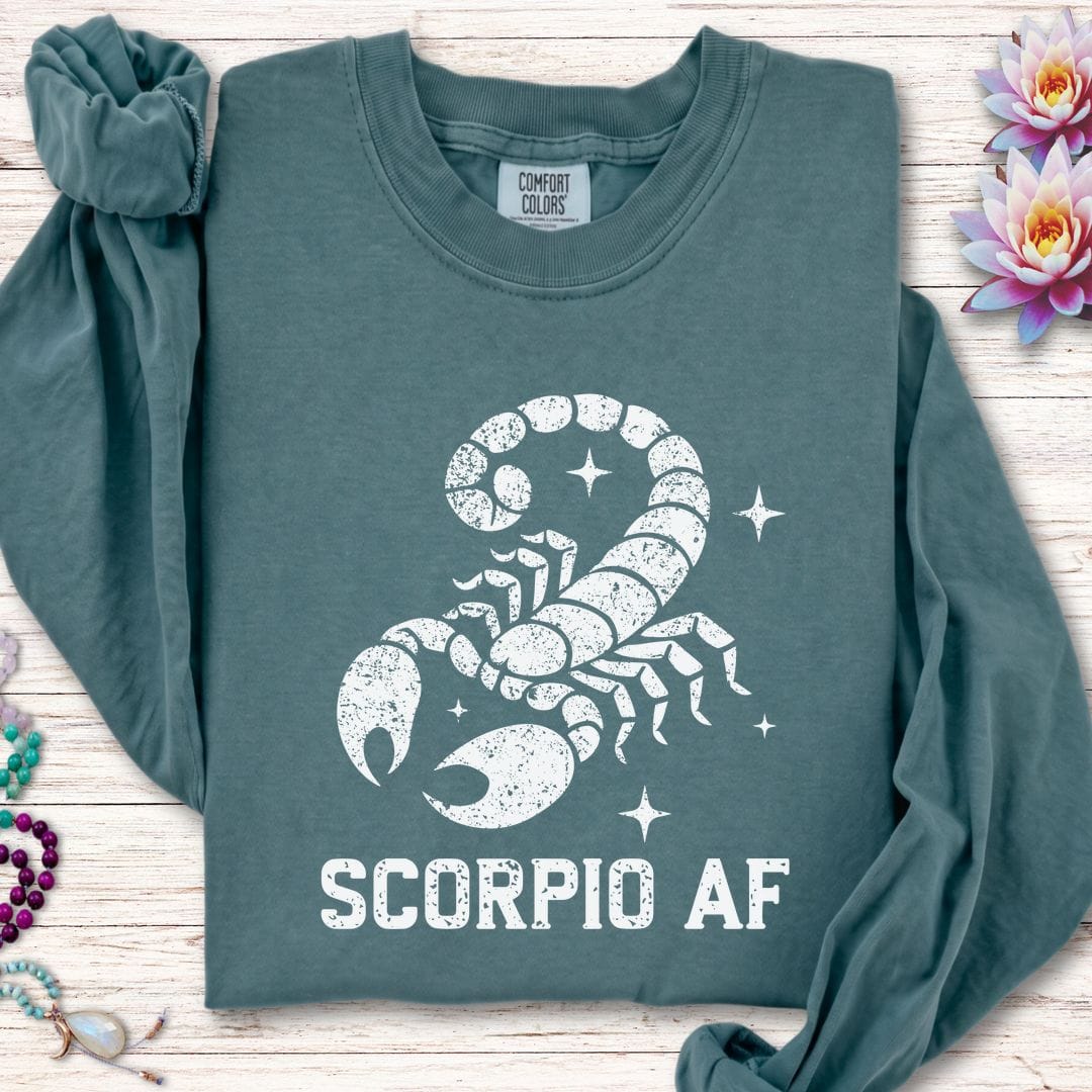 Scorpio AF Long Sleeve Tee Blue Spruce