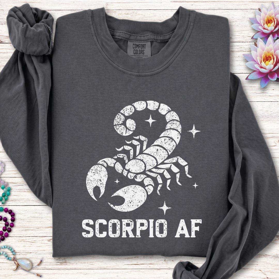 Scorpio AF Long Sleeve Tee Pepper