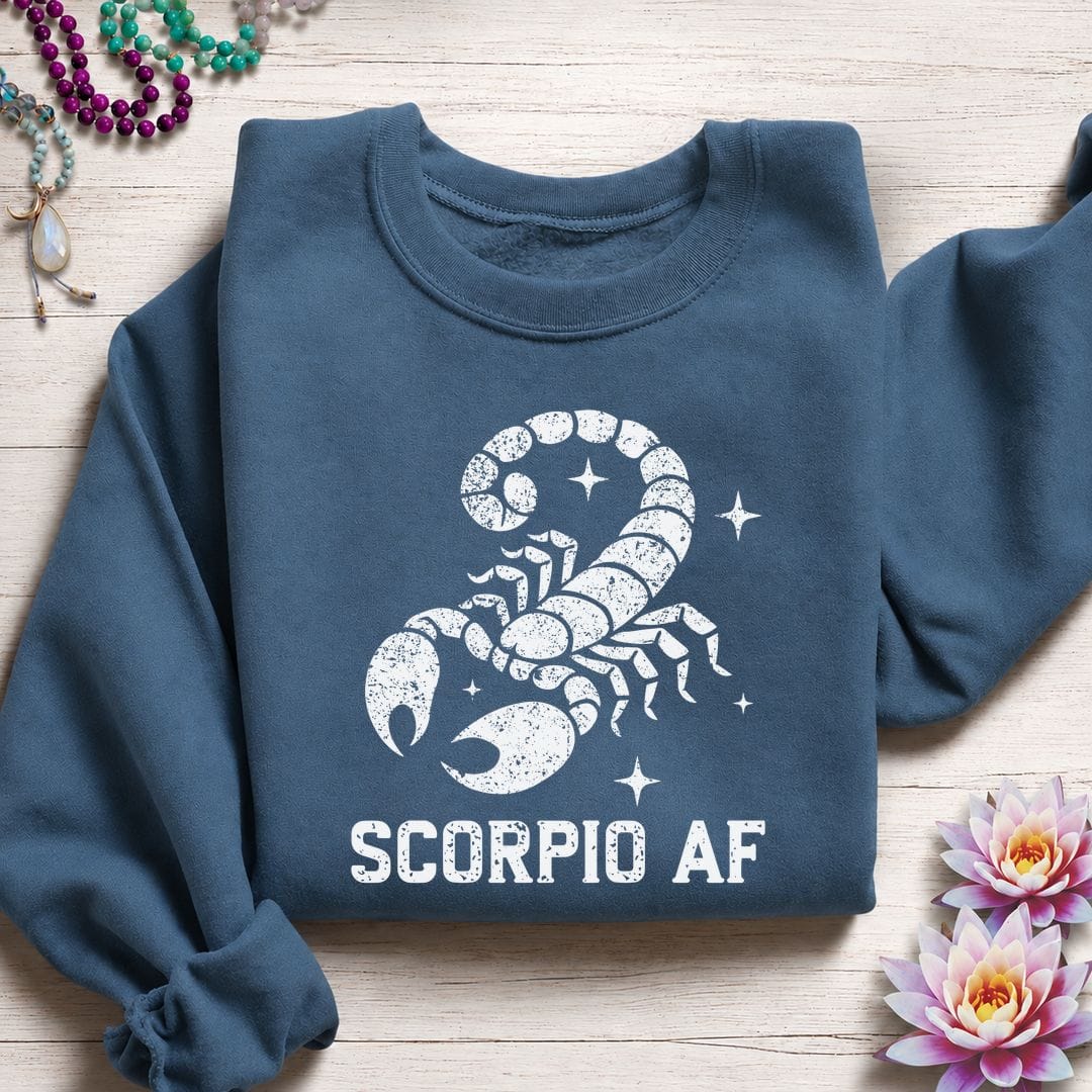 Scorpio AF Sweatshirt Indigo Blue