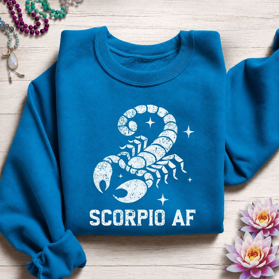 Scorpio AF Sweatshirt Sapphire