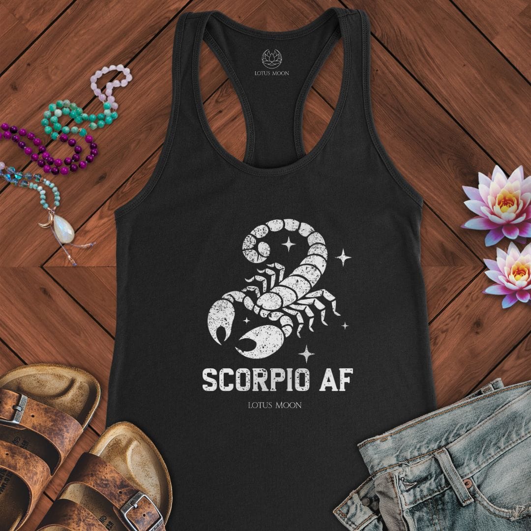 Scorpio AF Tank Solid Black