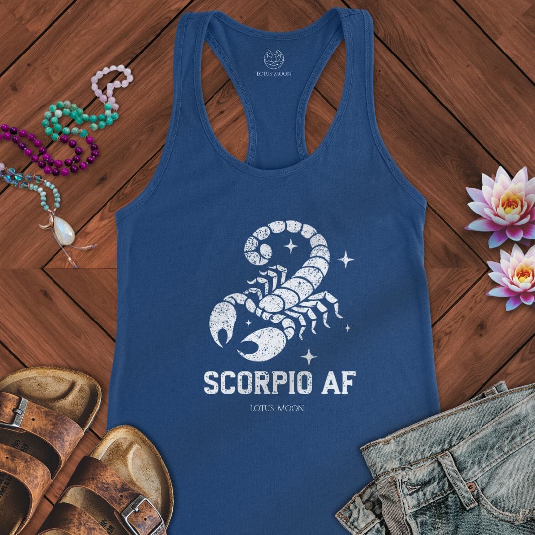 Scorpio AF Tank Solid Royal