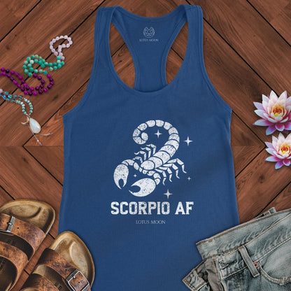 Scorpio AF Tank Solid Royal