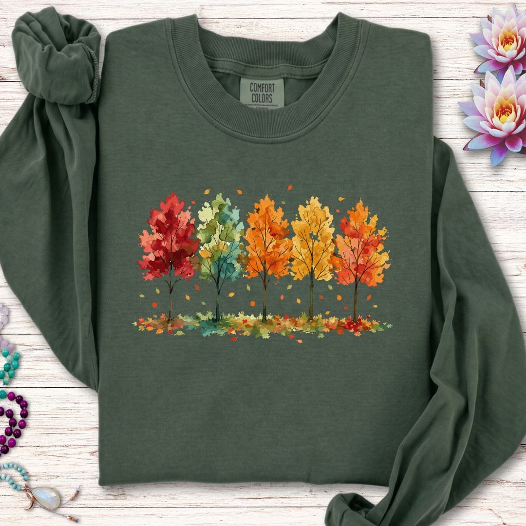 Printify Long-sleeve Season Of Change Long Sleeve Tee Hemp / S