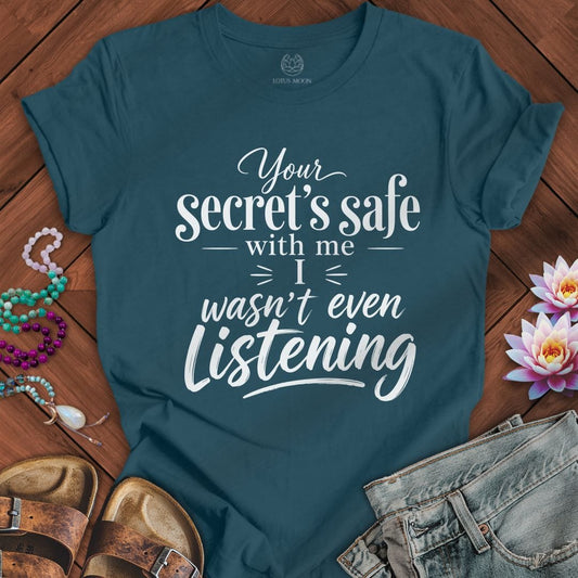 Printify T-Shirt Secret's Safe Tee Deep Teal / S