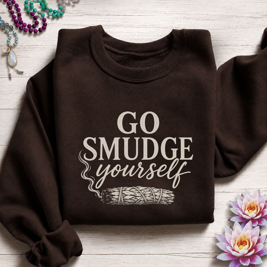 Smudge Yourself Sweatshirt Dark Chocolate