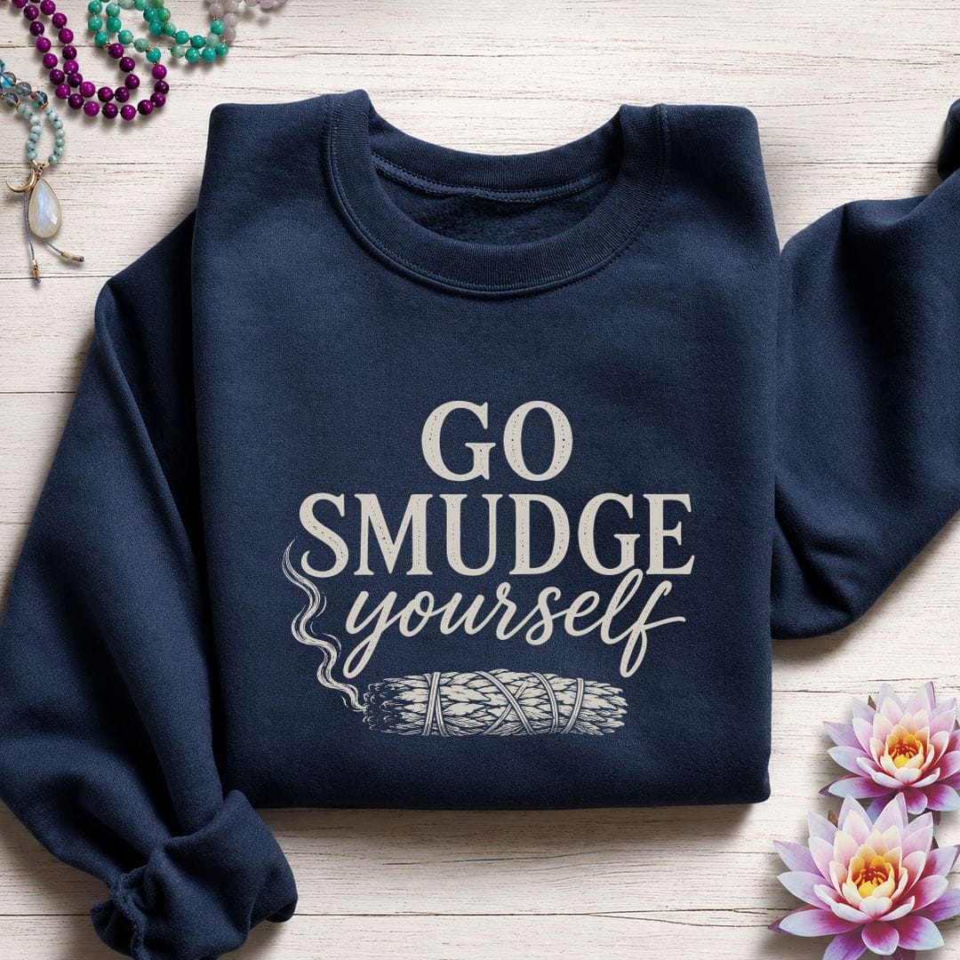 Smudge Yourself Sweatshirt Navy