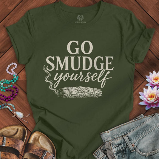 Smudge Yourself Tee Military Green