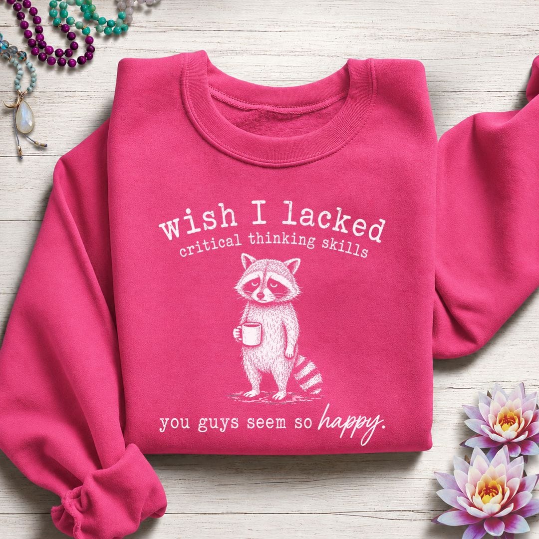 Printify Sweatshirt So Happy Sweatshirt Heliconia / S