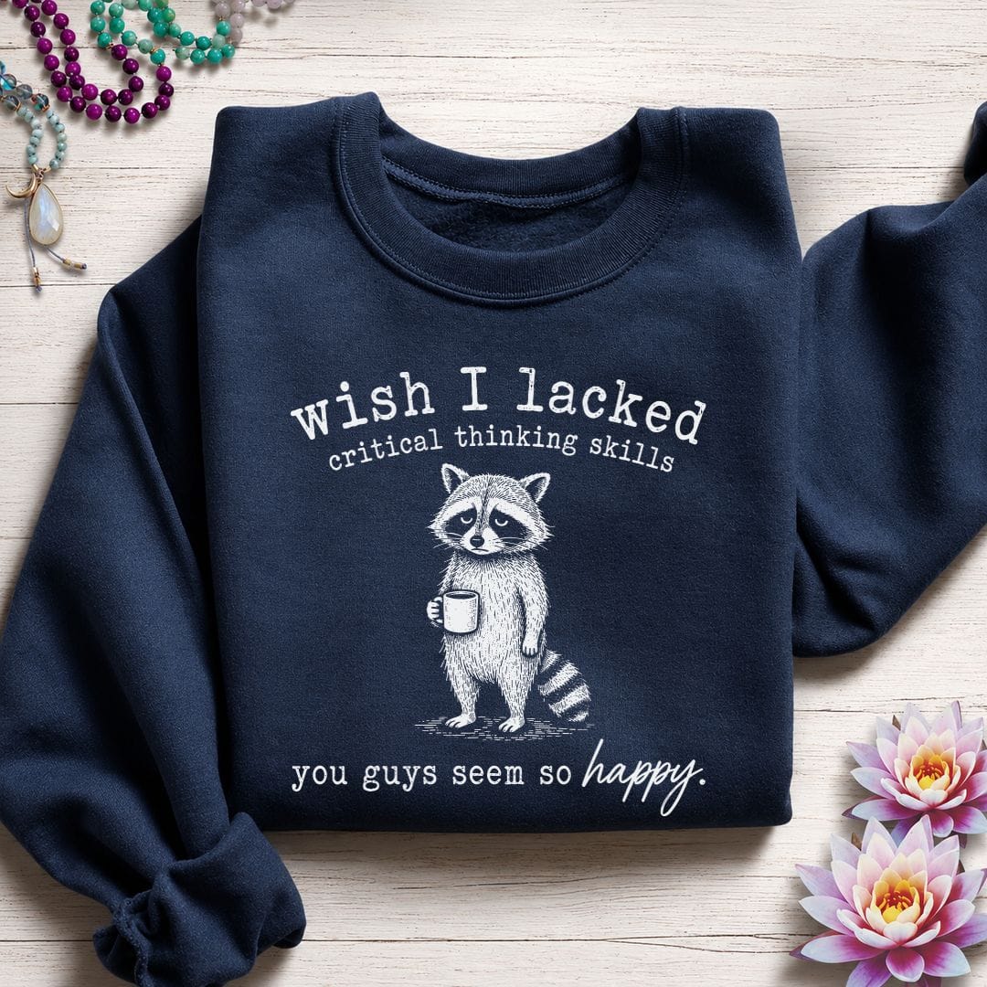 Printify Sweatshirt So Happy Sweatshirt Navy / S
