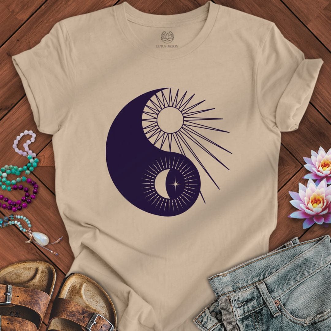 Solar Yin Yang Tee Tan