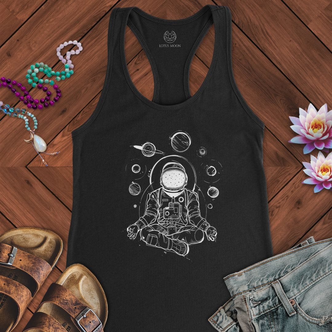 Space Meditation Tank Solid Black