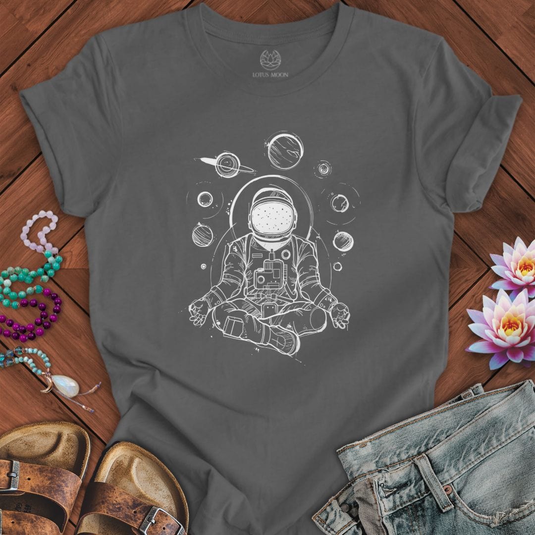 Space Meditation Tee Asphalt