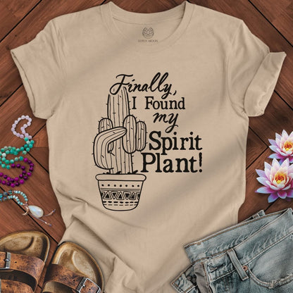 Spirit Plant Tee Tan