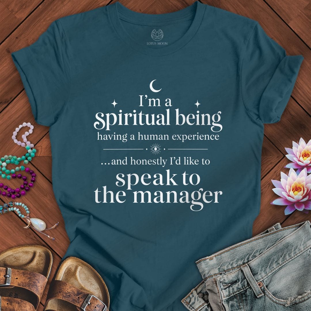 Spiritual Being Tee Deep Teal