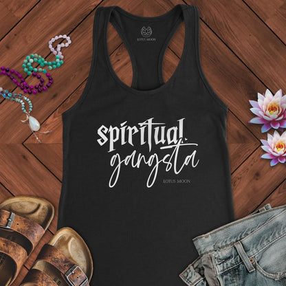 Spiritual Gangsta Tank Solid Black