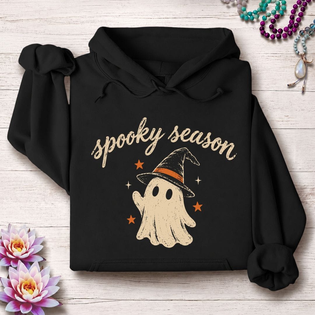 Spooky Season Hoodie Black