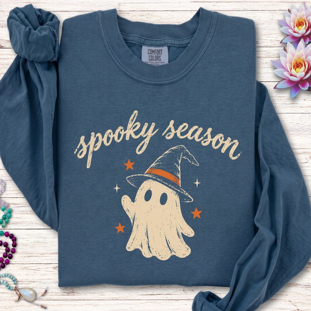 Spooky Season Long Sleeve Tee Midnight