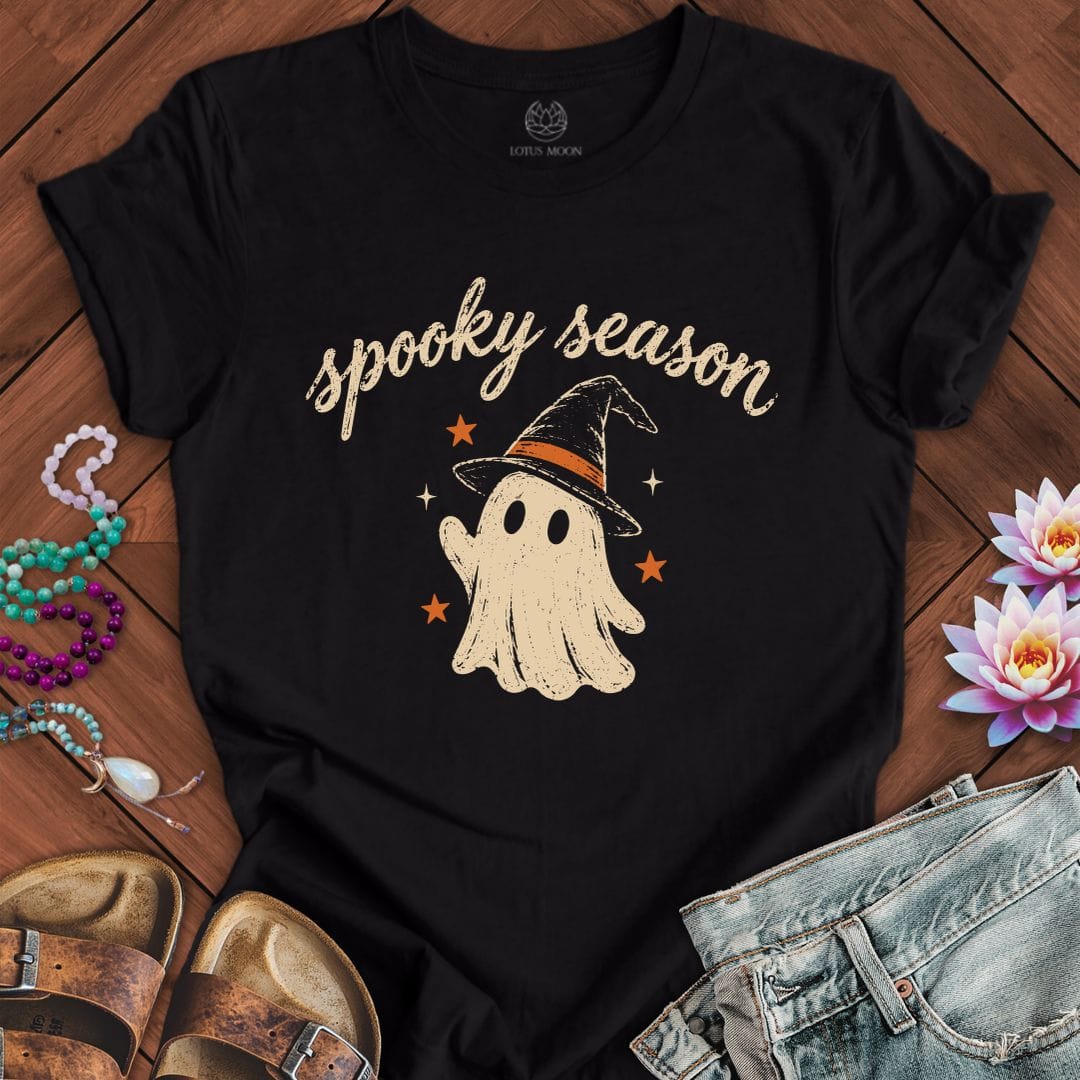 Spooky Season Tee Black