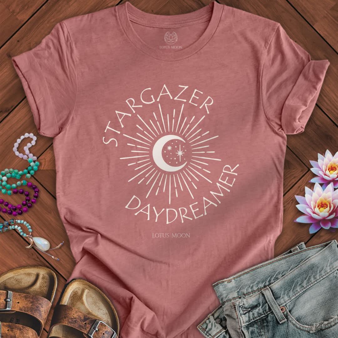 Stargazer Tee Heather Mauve