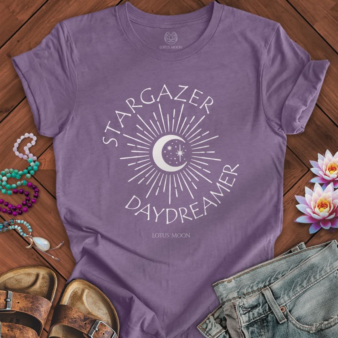 Stargazer Tee Heather Purple