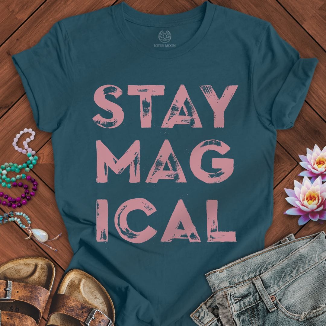 Stay Magical Tee Deep Teal