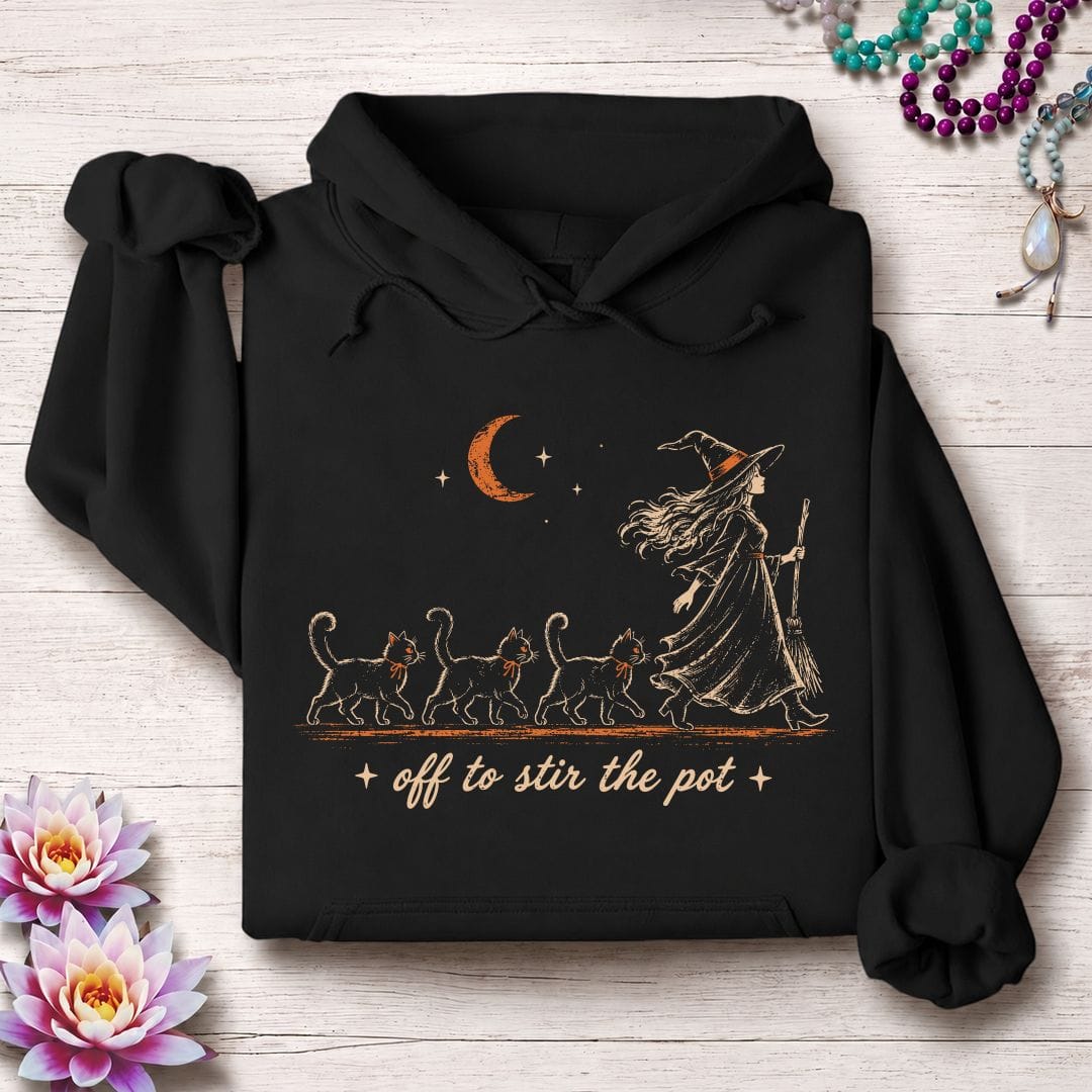 Stir The Pot Hoodie Black