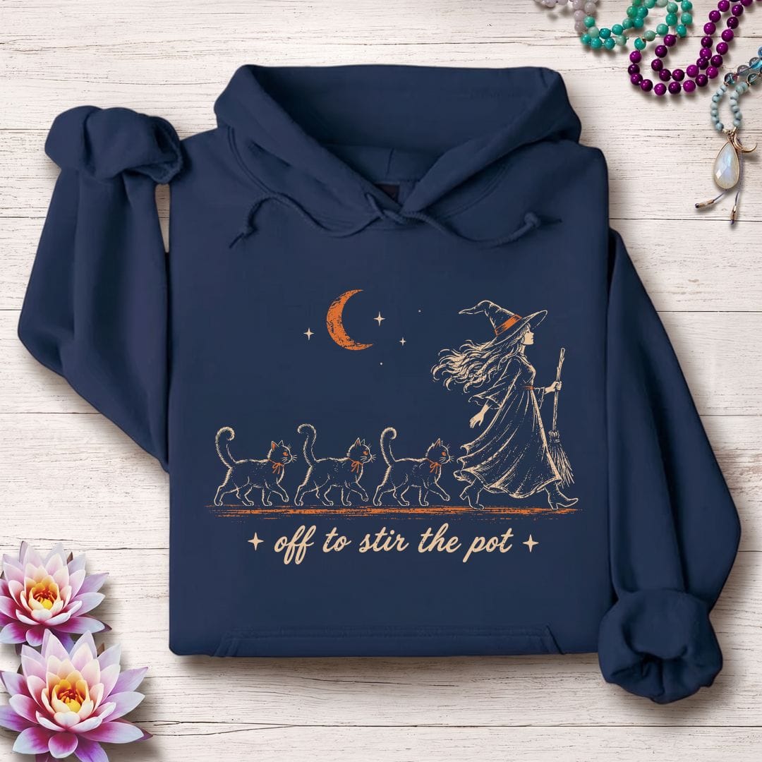 Stir The Pot Hoodie Navy