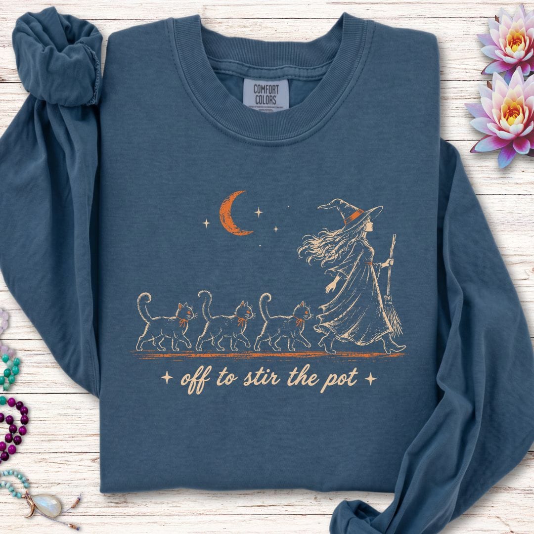 Stir The Pot Long Sleeve Tee Midnight