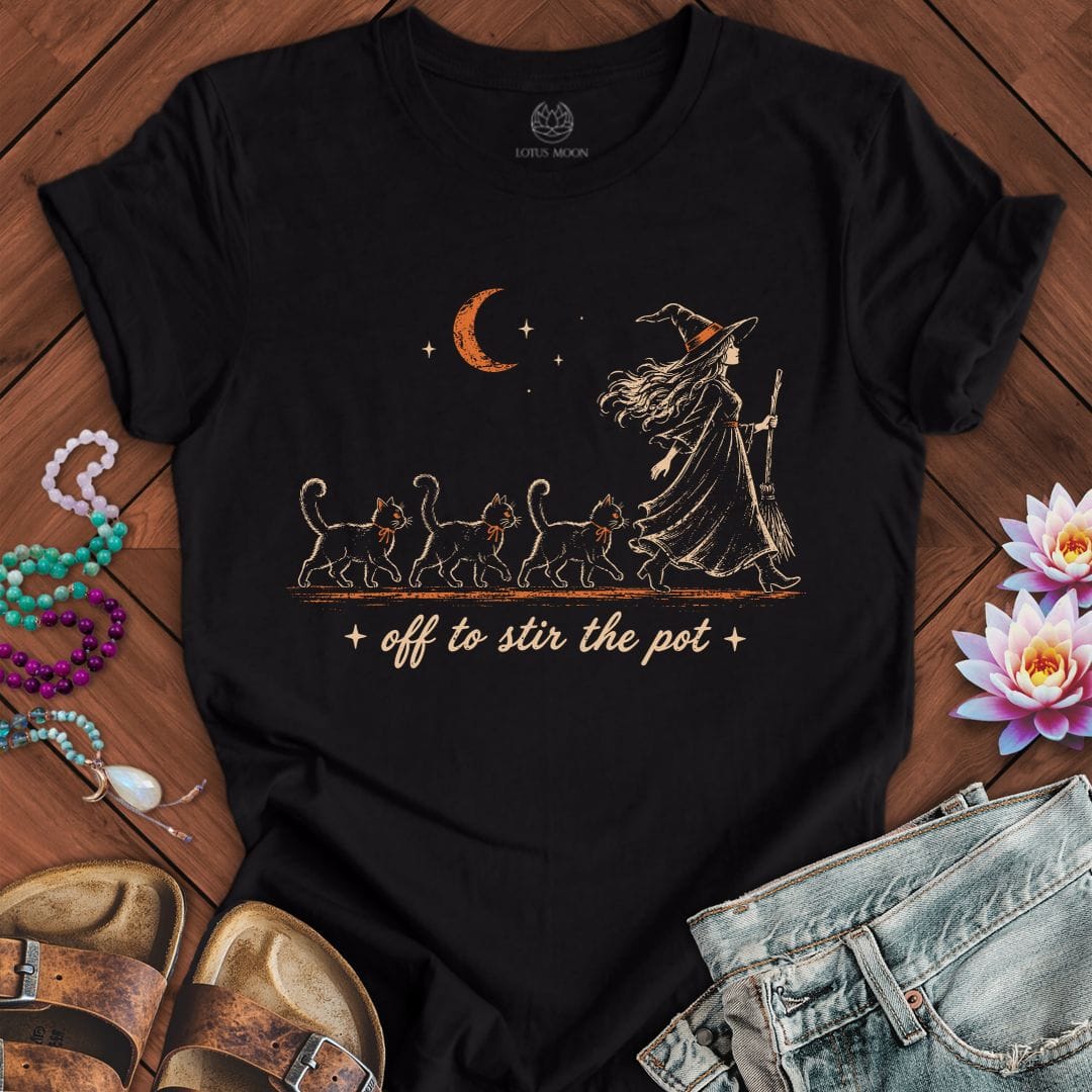 Stir The Pot Tee Black