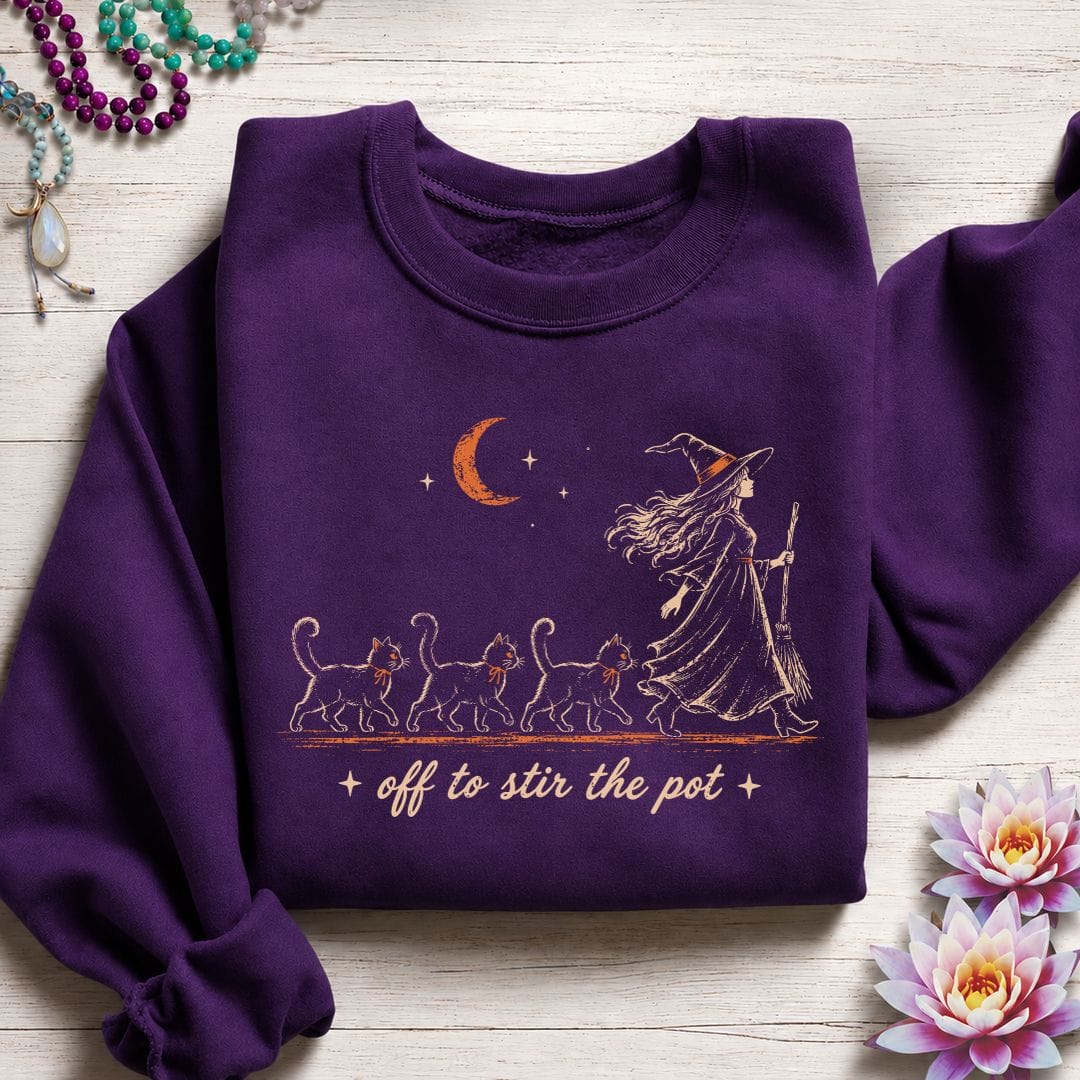 Stir The Pot Sweatshirt Purple