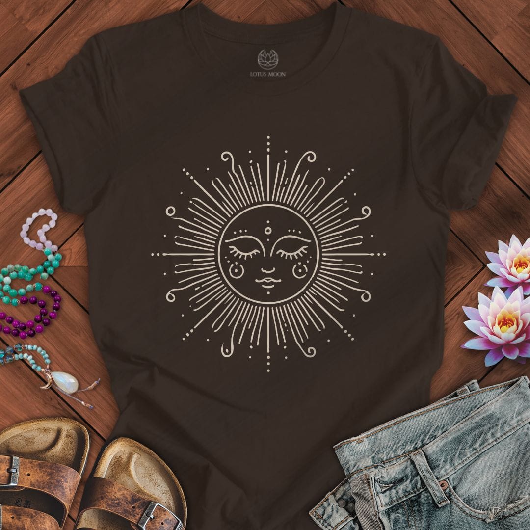 Sun Goddess Tee Brown