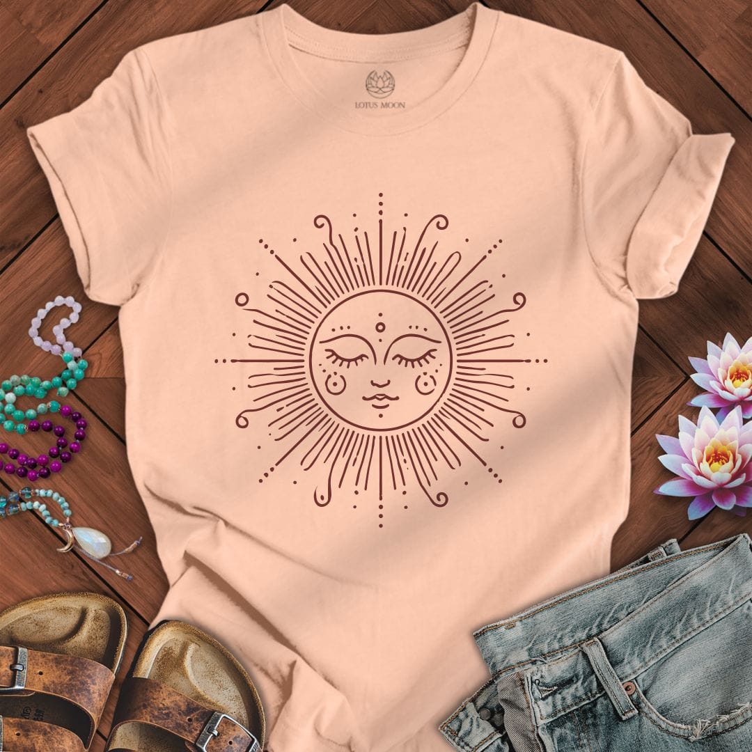 Sun Goddess Tee Peach