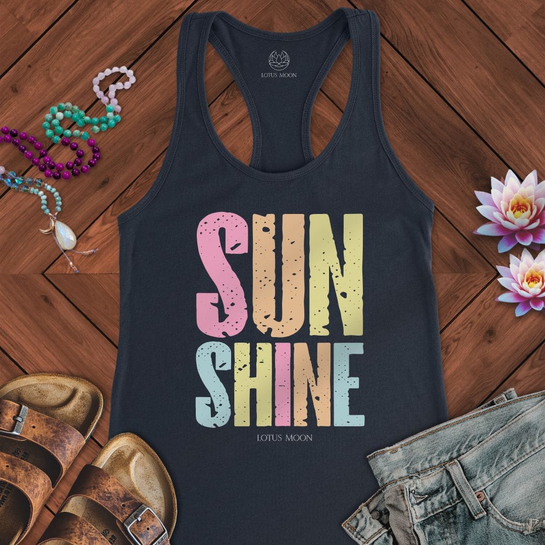 Sun Shine Tank Solid Midnight Navy