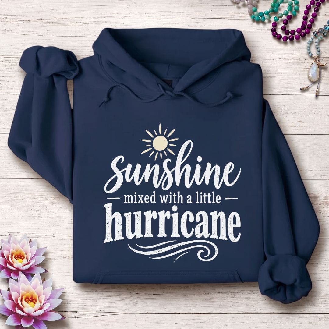 Printify Hoodie Sunshine Hoodie Navy / S