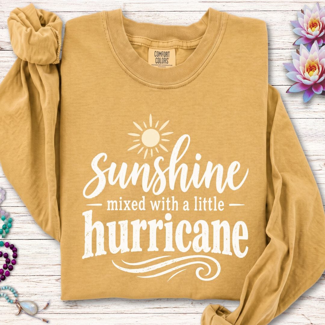 Sunshine Long Sleeve Tee Mustard