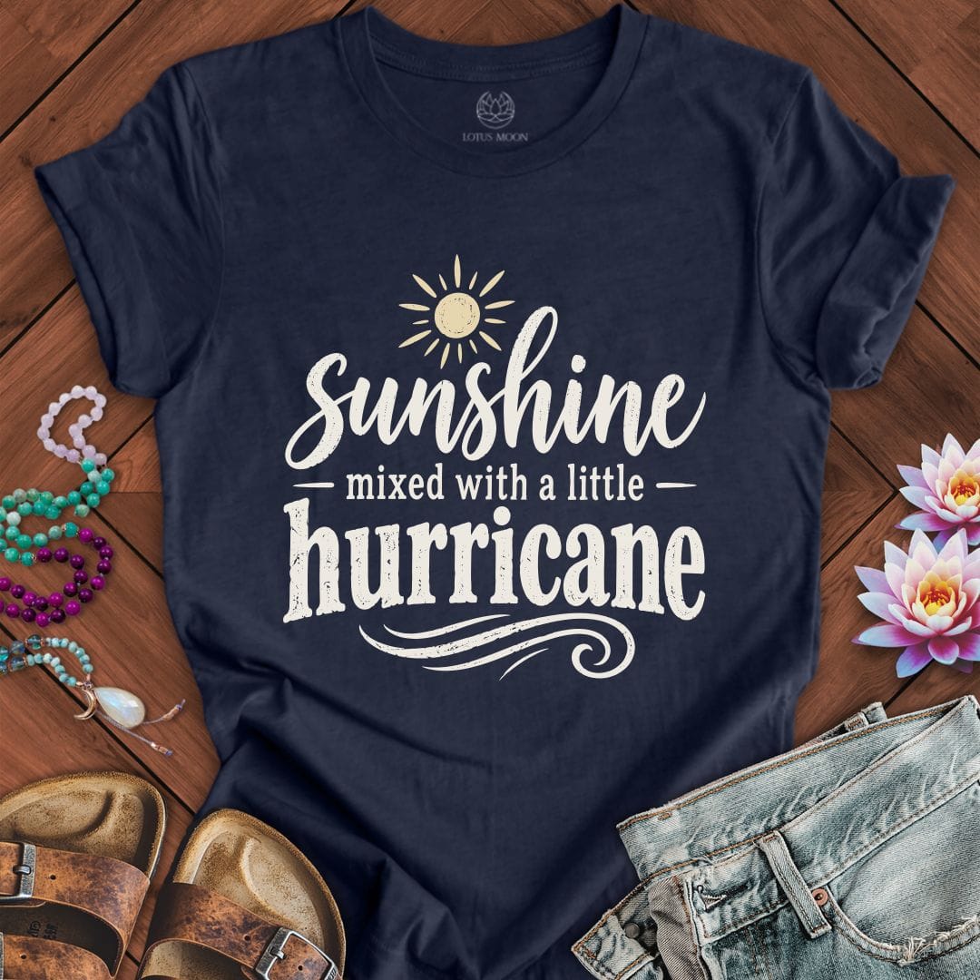 Printify T-Shirt Sunshine Tee Heather Midnight Navy / S